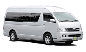 Jumbo Hiace 12 seater minibus for hire