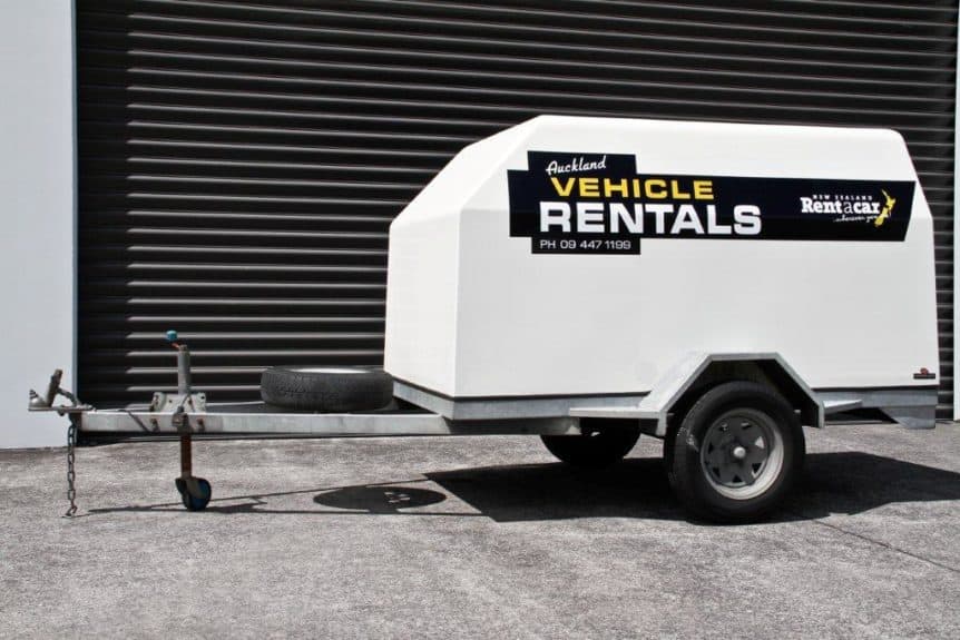 Luggage trailer for hire